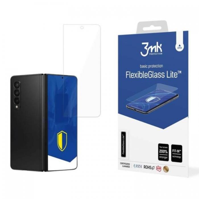 3MK - 3mk Galaxy Z Fold 5 Hrdat Glas Skrmskydd Flexible Lite