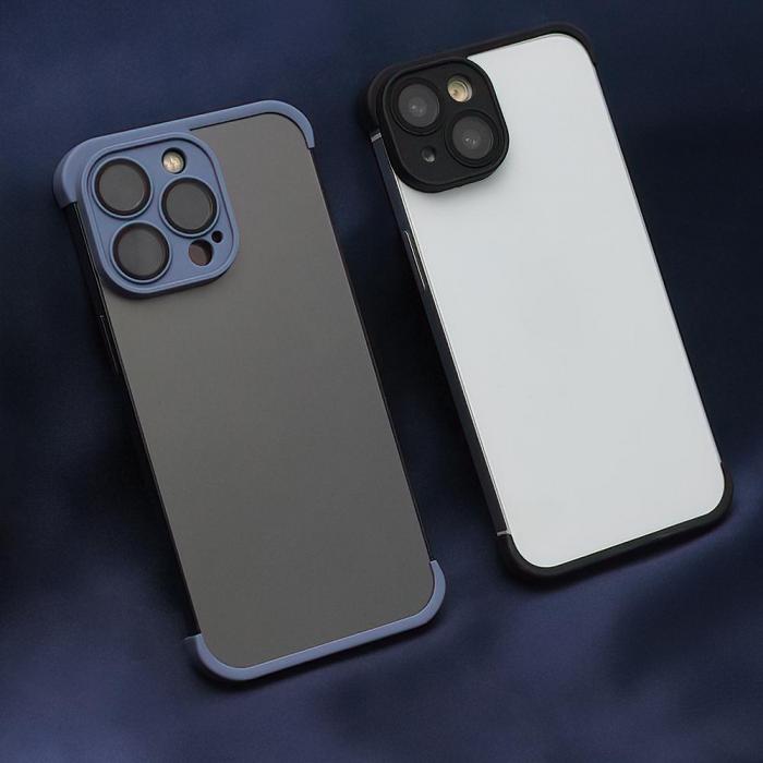 OEM - iPhone 12 Mini TPU Bumpers Svart med Kameraskydd
