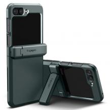 Spigen - Spigen Galaxy Z Flip 5 Mobilskal Tough Armor Pro - Grön