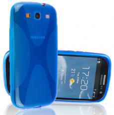 A-One Brand - FlexiCase Skal till Samsung Galaxy S3 i9300 (Blå)