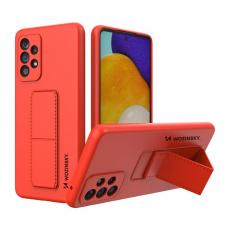 Wozinsky - Wozinsky Galaxy A73 Skal Kickstand Silicone - Röd