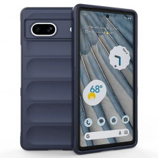 Taltech - Google Pixel 7A Mobilskal Flexibelt - Mörkblå