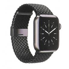 GEAR - GEAR Apple Watch 4/5/6/7/8/SE (42/44/45mm) Flätat Armband - Svart