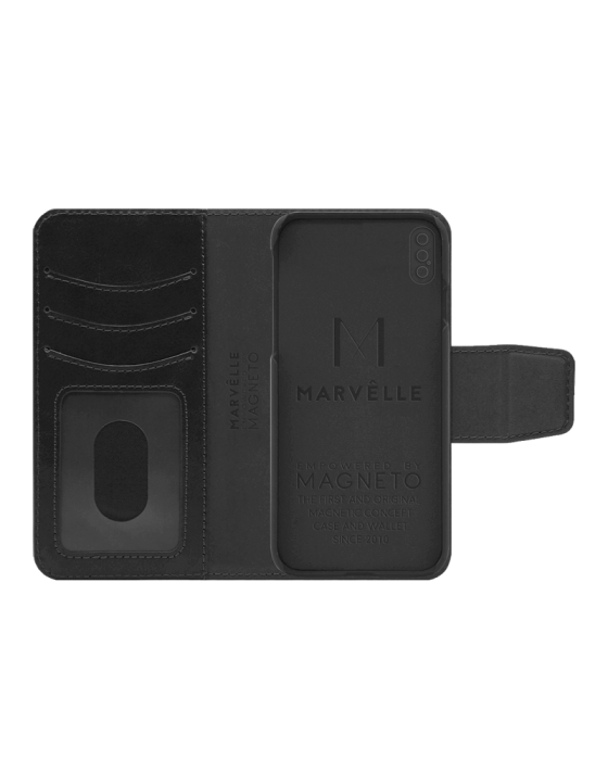 UTGATT4 - Marvlle N301 Plnboksfodral iPhone XR - Midnight Black