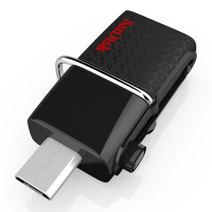 UTGATT5 - SANDISK ULTRA DUAL USB DRIVE 3.0 256GB BLACK