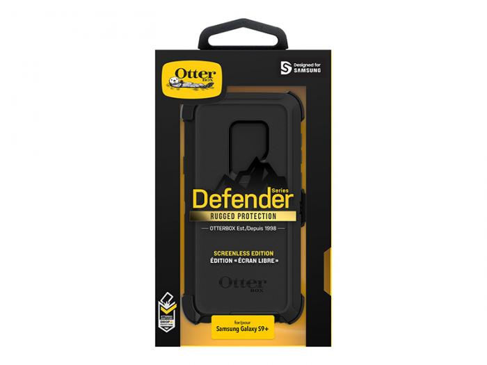 UTGATT5 - OTTERBOX DEFENDER SAMSUNG GALAXY S9+ BLACK
