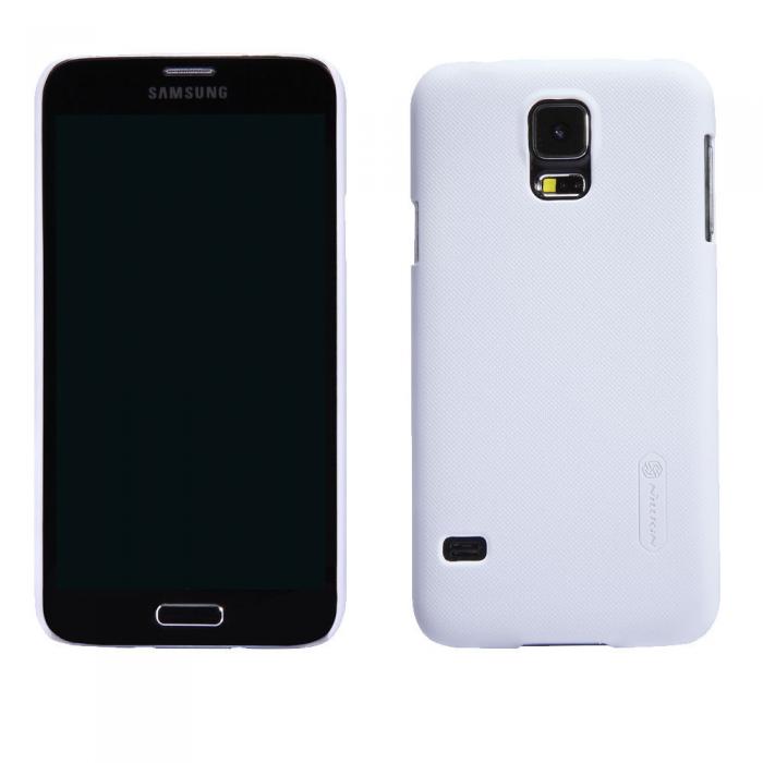UTGATT1 - Nillkin Frosted Shield Skal till Samsung Galaxy S5 (Vit) + Skrmskydd