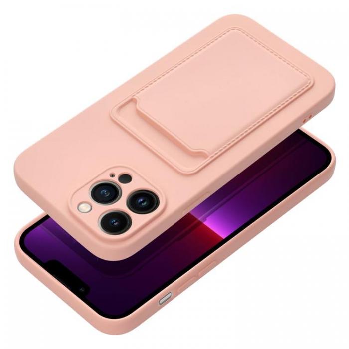 Forcell - Forcell iPhone 13 Pro Max Skal Korthllare - Rosa