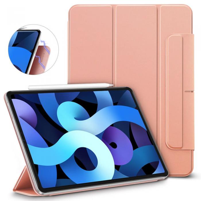 ESR - ESR Rebound Magnetic Fodral iPad Air 4/5 (2020/2022) - Rose Guld