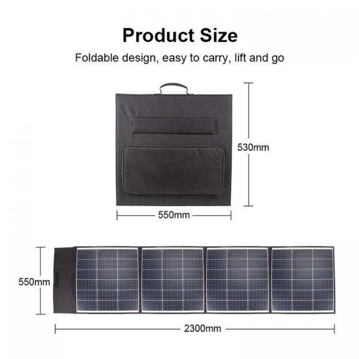A-One Brand - Solar Panel Fr Power Station 200W/18V