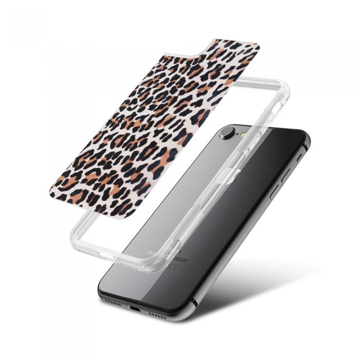 UTGATT5 - Fashion mobilskal till Apple iPhone 7 - Leopard oljefrg