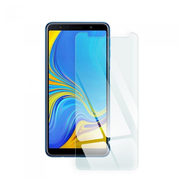 Blue Star - Blue Star Hrdat Glas Skrmskydd till Samsung A7 2018
