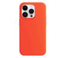A-One Brand - iPhone 14 Pro Skal Magsafe Silicone Ultra Slim - Orange