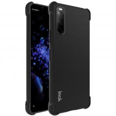 Imak - IMAK TPU Skal + Skärmskydd Sony Xperia 10 II - Metal Black