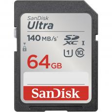 Sandisk - SanDisk Ultra SDXC-minneskort 64GB 140MB/s UHS-I Klass 10