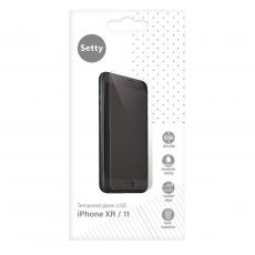 TelForceOne - Setty Skyddsglas 2,5D för iPhone XR/11 - Härdat Skärmskydd
