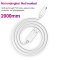 A-One Brand - USB-A till USB-C Kabel Snabbladdning 1M - Vit