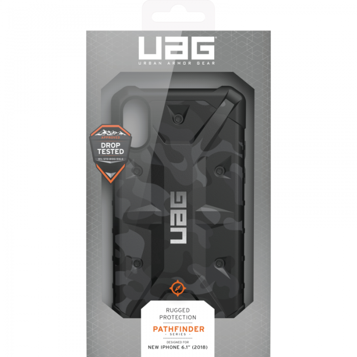 UTGATT5 - UAG Pathfinder Cover till iPhone XR - Midnight Camo