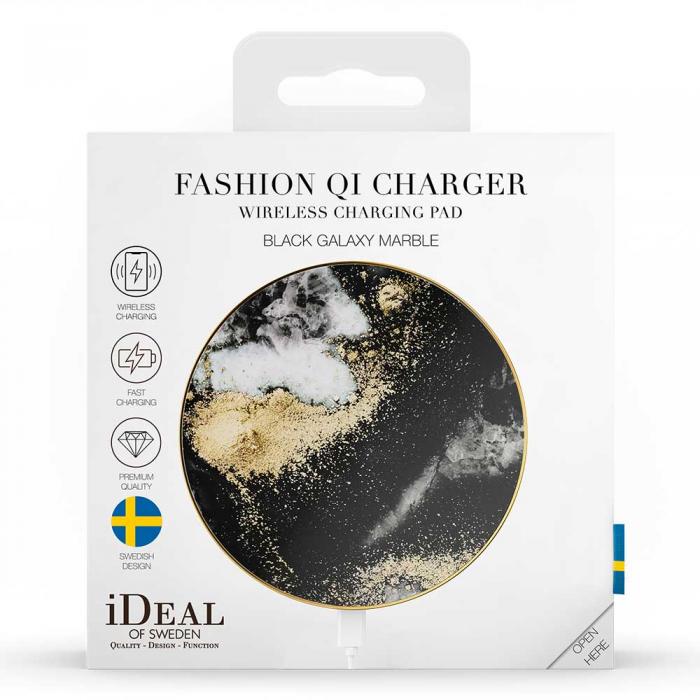 UTGATT5 - iDeal of Sweden Wireless Charger - Black Galaxy