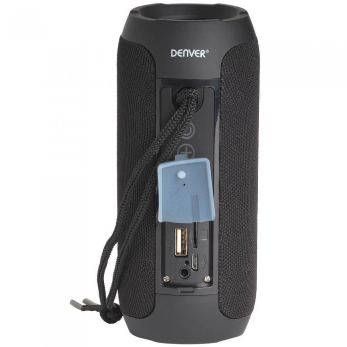 UTGATT1 - Denver Bluetooth hgtalare Batteri/USB/SD Svart
