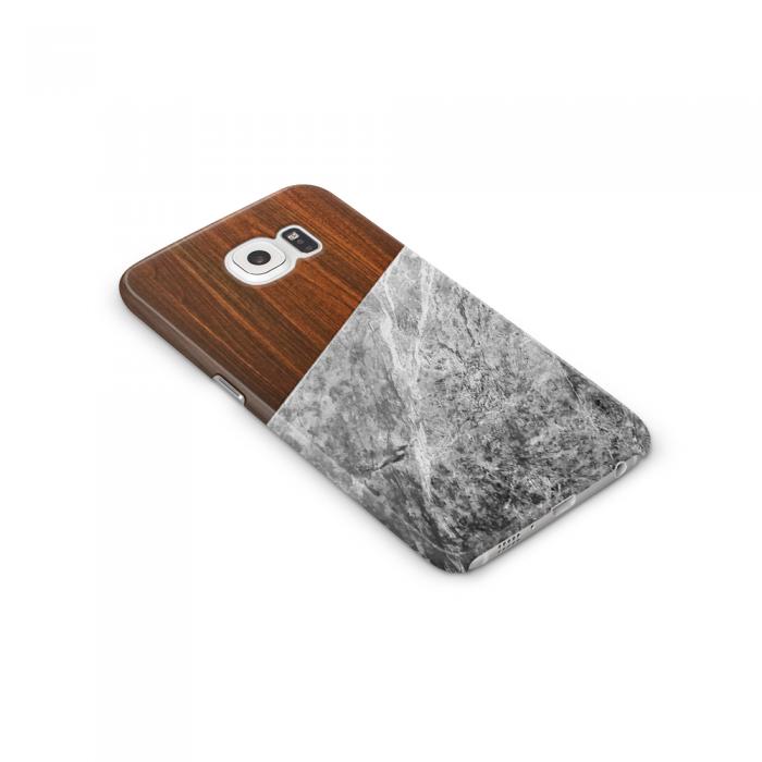 UTGATT5 - Skal till Samsung Galaxy S6 - Wooden Marble B