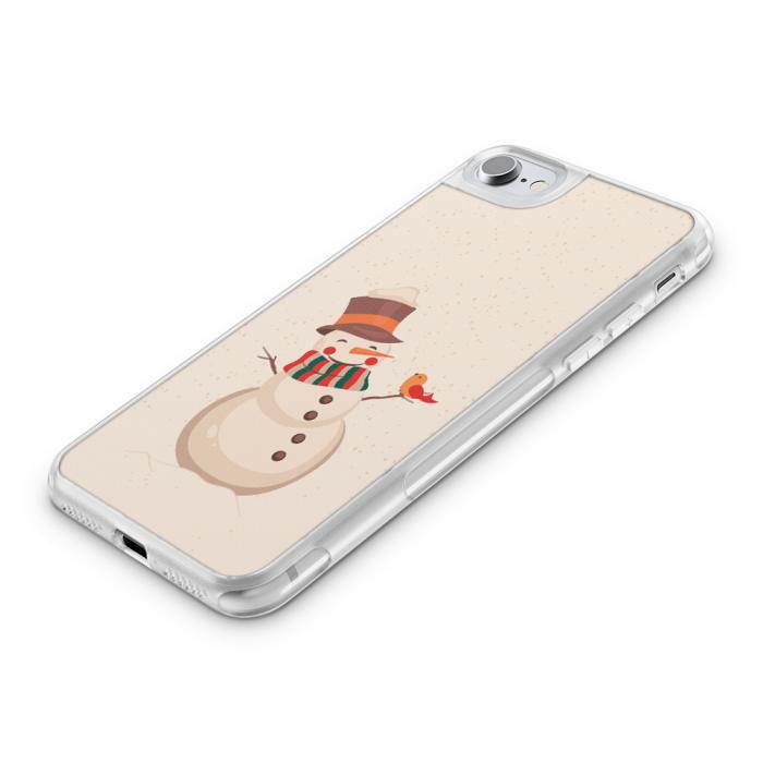 UTGATT5 - Fashion mobilskal till Apple iPhone 8 - Frosty Snowman