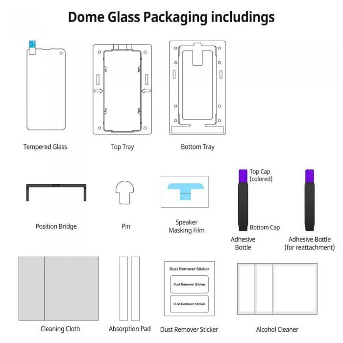 UTGATT5 - Whitestone Hrdat Glas (Ersttningsglas) Galaxy Note 10+ Plus Clear