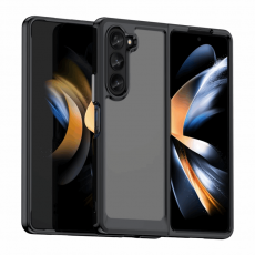 A-One Brand - Galaxy Z Fold 5 Mobilskal Acrylic TPU - Svart