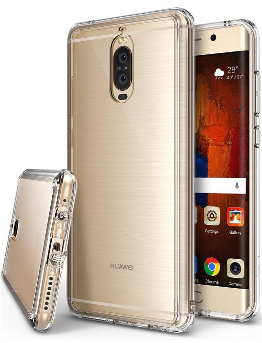 UTGATT5 - Ringke Fusion Shock Absorption Skal till Huawei Mate 9 Pro - Clear