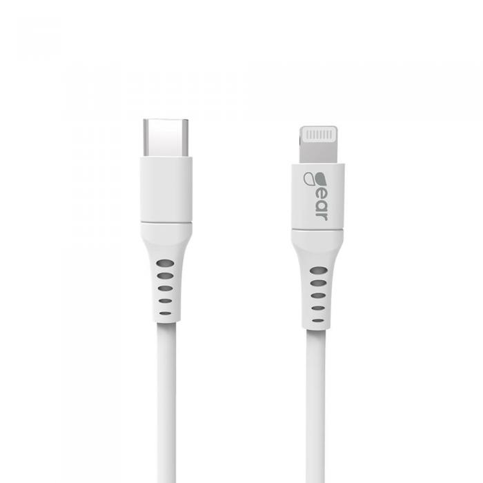 UTGATT1 - GEAR Laddkabel USB-C till Lightning 2m Vit MFI C94