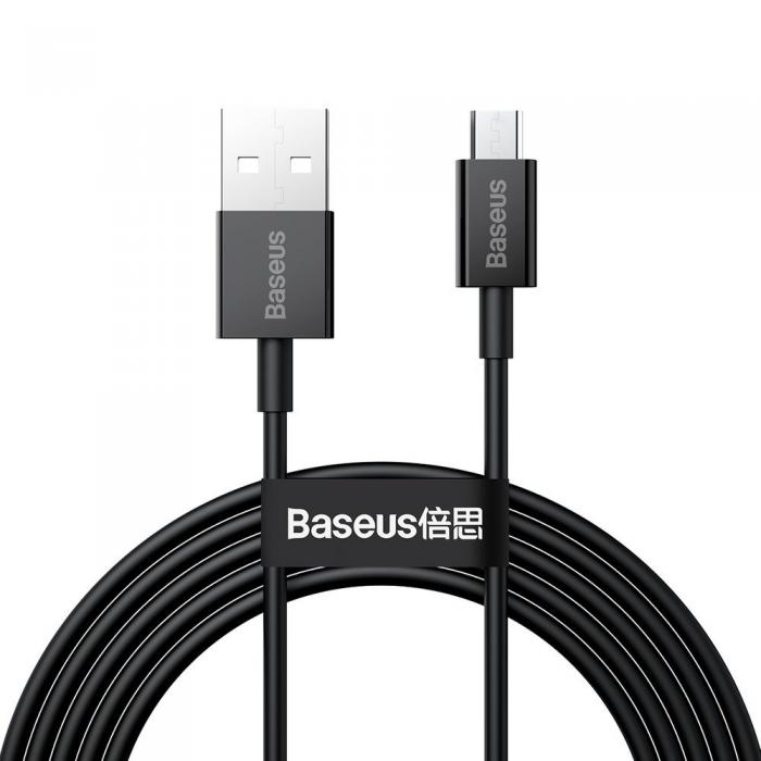 UTGATT5 - Baseus Superior Kabel Micro USB 2A 2m - Svart