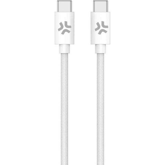 Celly - CELLY USB-C - USB-C Kabel 60W 1.5m - Vit