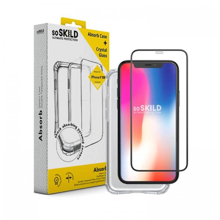 SOSKILD - Soskild Absorb Impact Skal och Hrdat Glas iPhone 11 Pro - Transparent