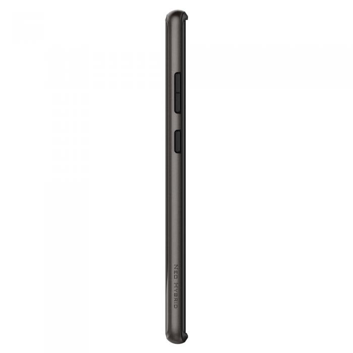 UTGATT5 - Spigen Neo Hybrid Galaxy Note 10+ Plus Gunmetal