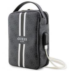 Guess - Guess Organizerväska 4G Printed Stripes - Svart