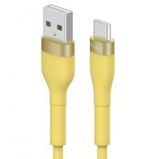 OEM - Ringke USB-A till USB-C Kabel 480Mb/s 12W 2m - Gul