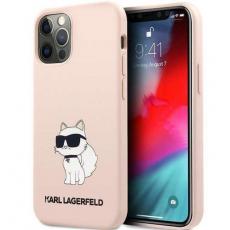 KARL LAGERFELD - Karl Lagerfeld iPhone 12/12 Pro Mobilskal Silicone Choupette