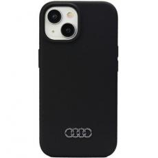 Audi - Audi iPhone 15 Plus Mobilskal Silikon - Svart