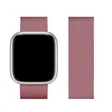 Forcell - Forcell Apple Watch (42/44/45/49mm) Armband F-Design - Rosa