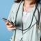 CoveredGear-Necklace - Boom iPhone Xs Max skal med mobilhalsband- Grey Cord
