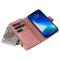 A-One Brand - iPhone 14 Pro Plnboksfodral KT Zipper - Rosa
