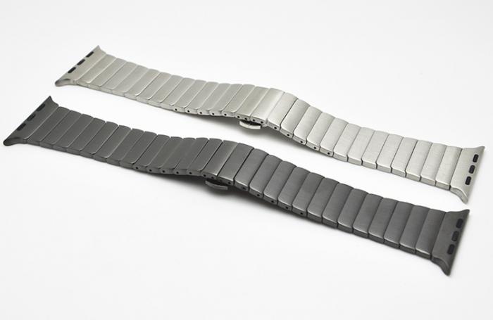 UTGATT5 - Exklusivt Rostfritt Stl Watchband till Apple Watch 42mm - Silver