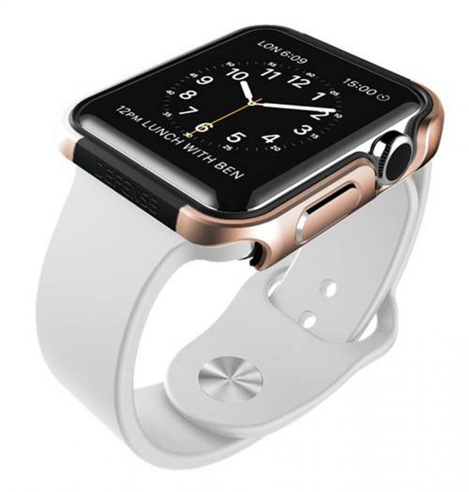 UTGATT5 - X-Doria Defense Edge Skal till Apple Watch 38mm - Guld