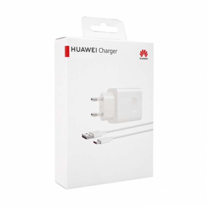 Huawei - Huawei CP404 Vggladdare + USB-C kabel 22.5W - Vit