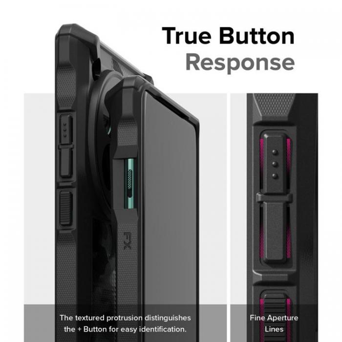 Ringke - Ringke OnePlus 12 5G Mobilskal Fusion X - Camo Svart