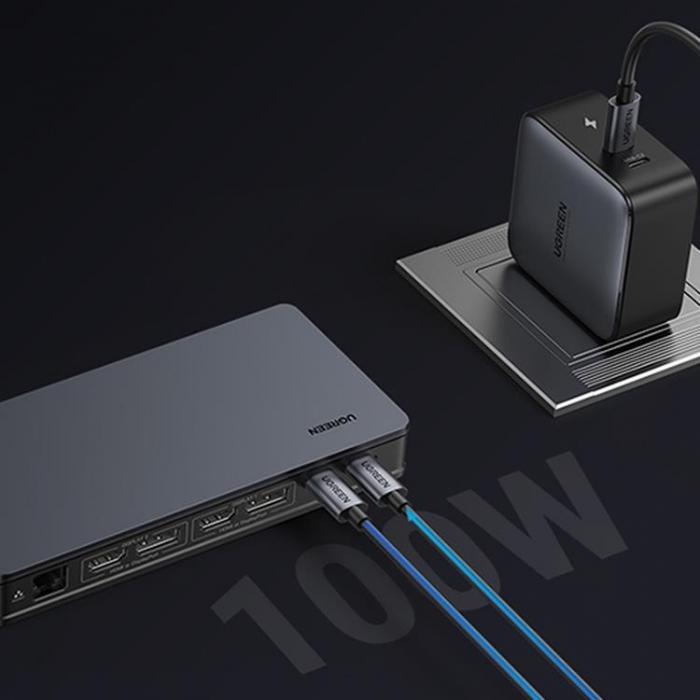 Ugreen - UGreen USB-C HUB Multifunctional - Gr