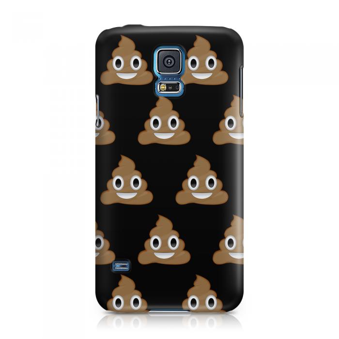 UTGATT5 - Skal till Samsung Galaxy S5 - Poop Emoji