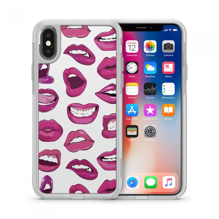 UTGATT5 - Fashion mobilskal till Apple iPhone X - Lips