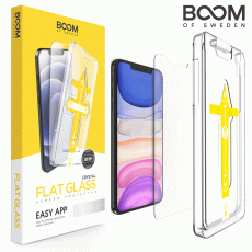 Boom of Sweden - BOOM Flat Härdat Glas Skärmskydd iPhone XS Max