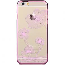 Comma - Comma BaksideSkal till Apple iPhone 6(S) Plus - Rosa Blommor